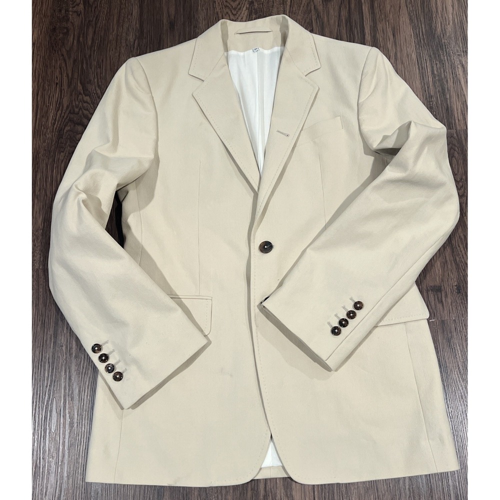 Ann Demeulemeester Men's Blazer Jacket Color Ivory Size M